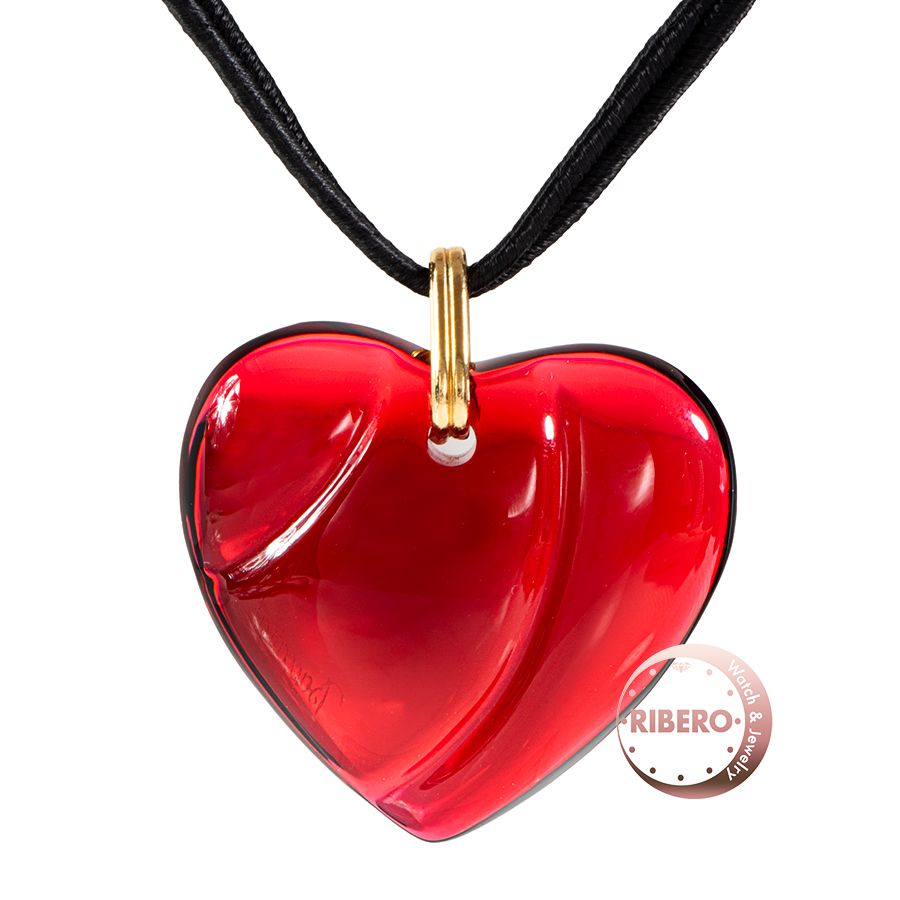 未使用✨Baccarat クリスタル　ハート　ネックレス　レッド　ベロア紐 楽天市場】Baccarat バカラ クリスタル ハート チョーカー ネックレス