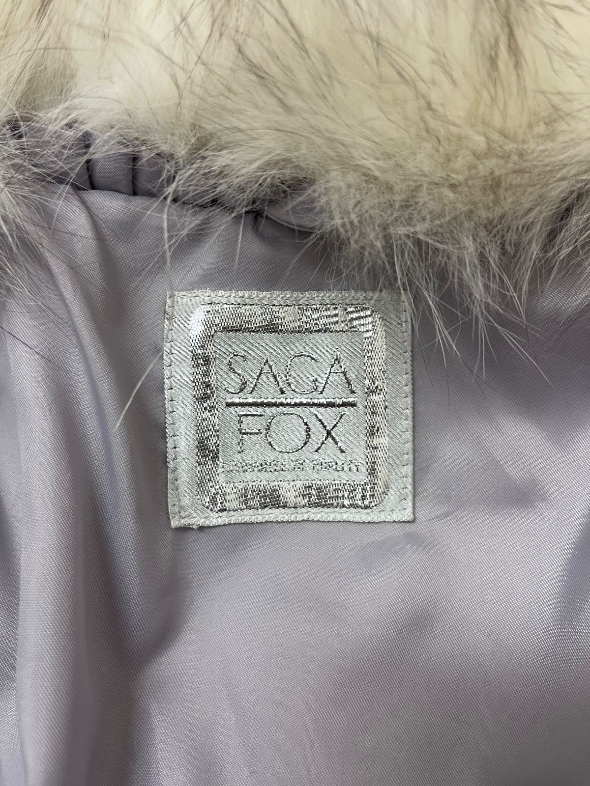 SAGA FOX フォックスファーコート 毛皮 C26010524 - メルカリ