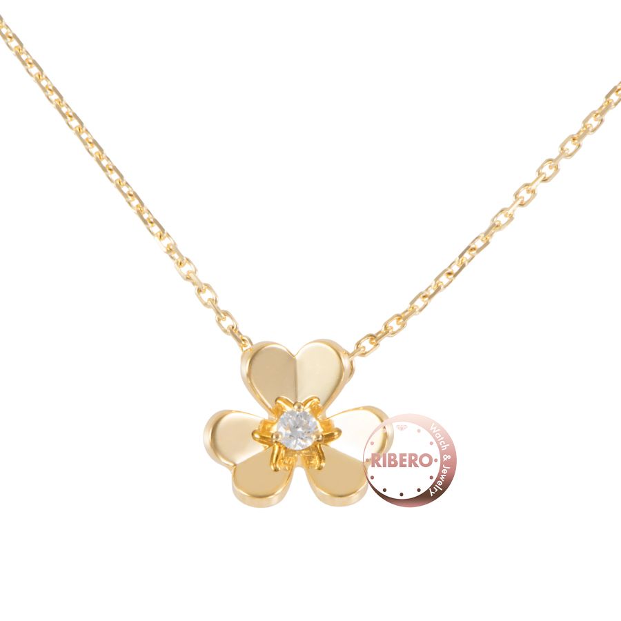 Van Cleef Arpels ヴァンクリーフ＆アーペル フリヴォル ペンダント ミニモデル ネックレス ゴールド