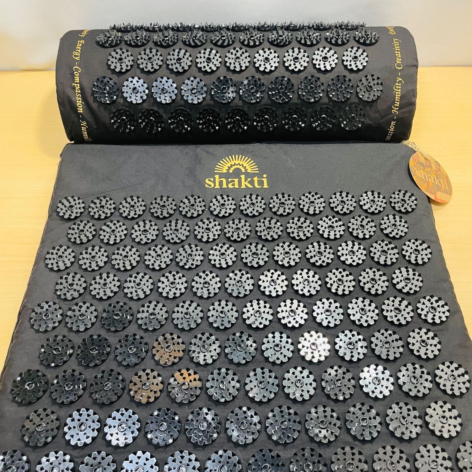 新品未使用シャクティマット shaktiシャクティマット&ピロー ブラック 黒 - メルカリ
