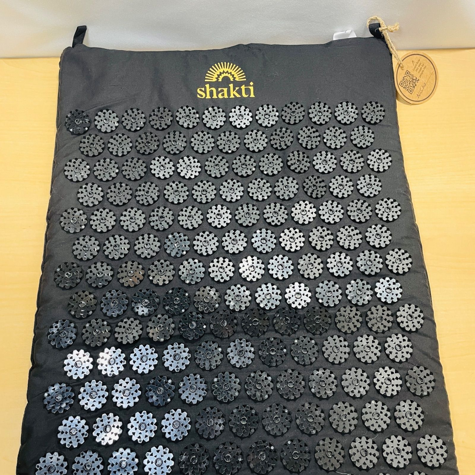 shaktiシャクティマット&ピロー ブラック 黒 - メルカリ