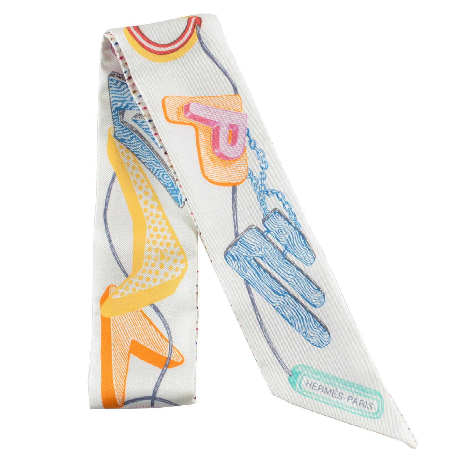 HERMES エルメス Chevaloscope Neon ｼｭｳﾞｧﾙｽｺｰﾌﾟ ﾈｵﾝ 853954S 04