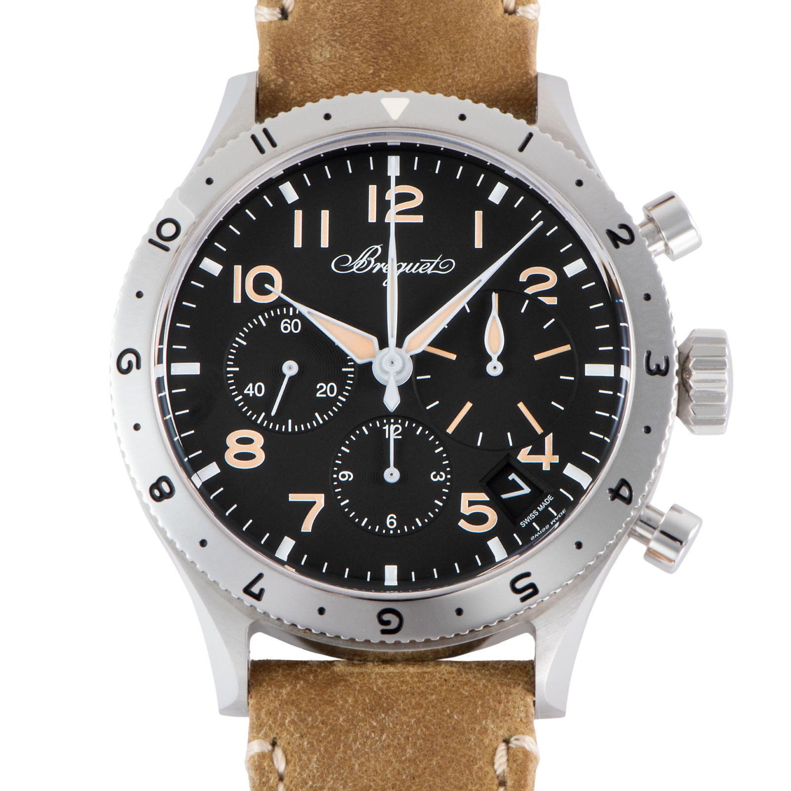 Breguet ブレゲ タイプXX クロノグラフ 2067 2067ST/92/3WU 保証書2023