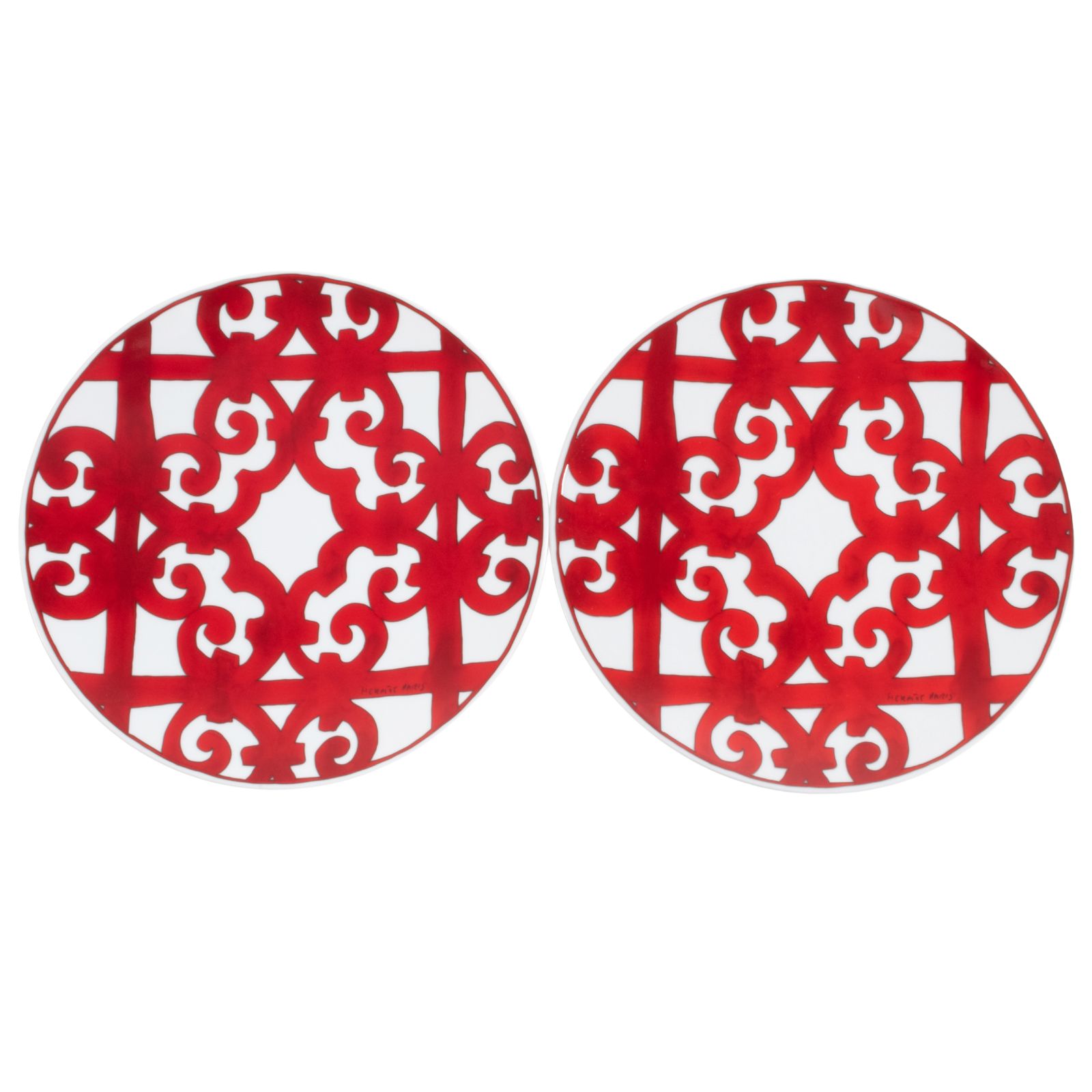 HERMES ガダルキヴィール Guadalquivir プレート 7cm ② HERMES エルメス GUADALQUIVIR/ガダルキヴィール ラウンドプレート