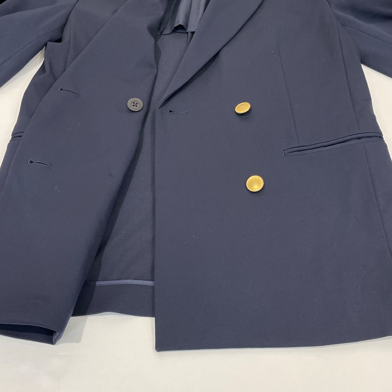 美品 Spick&Span スピックアンドスパン ドライツイル ダブルブレスト