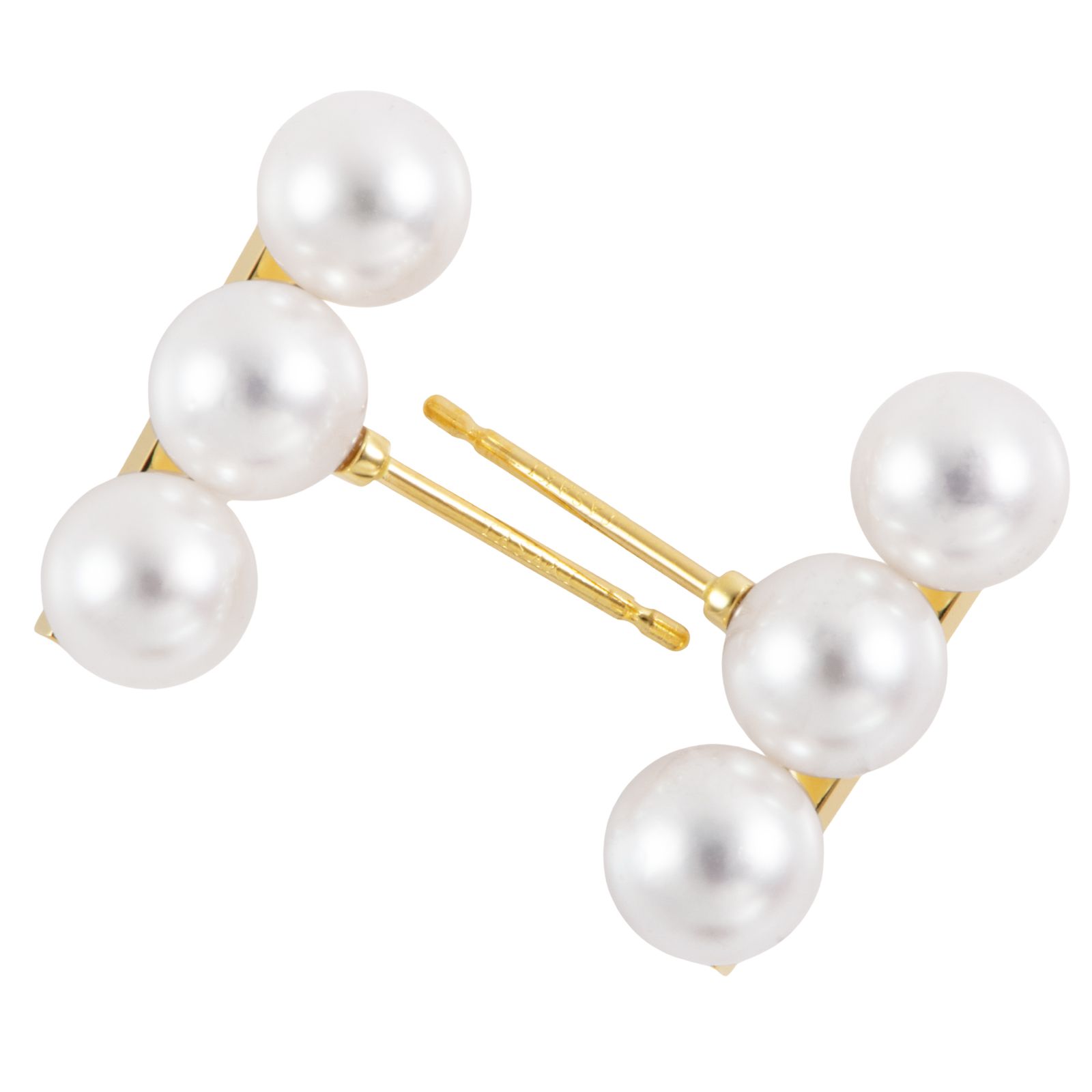 TASAKI タサキ ンス ネオ イヤリング E 4315 18 KYG ピアス パール K YG あこや真珠 ゴールド ホワイト カジュアル ピアス(両耳用) 