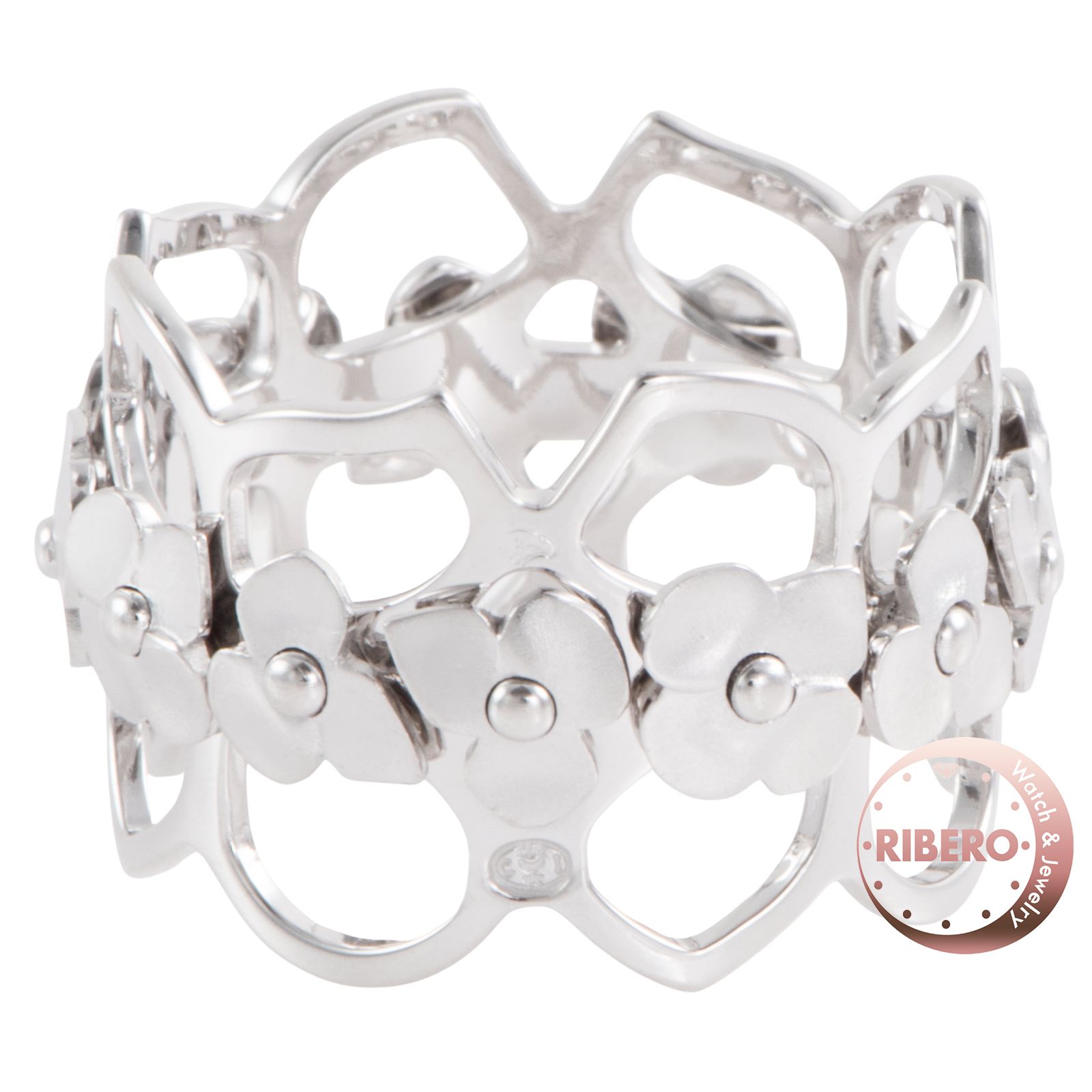 Chaumet ショーメ オルタンシア リング 指輪 18号 K 18 WG シルバー