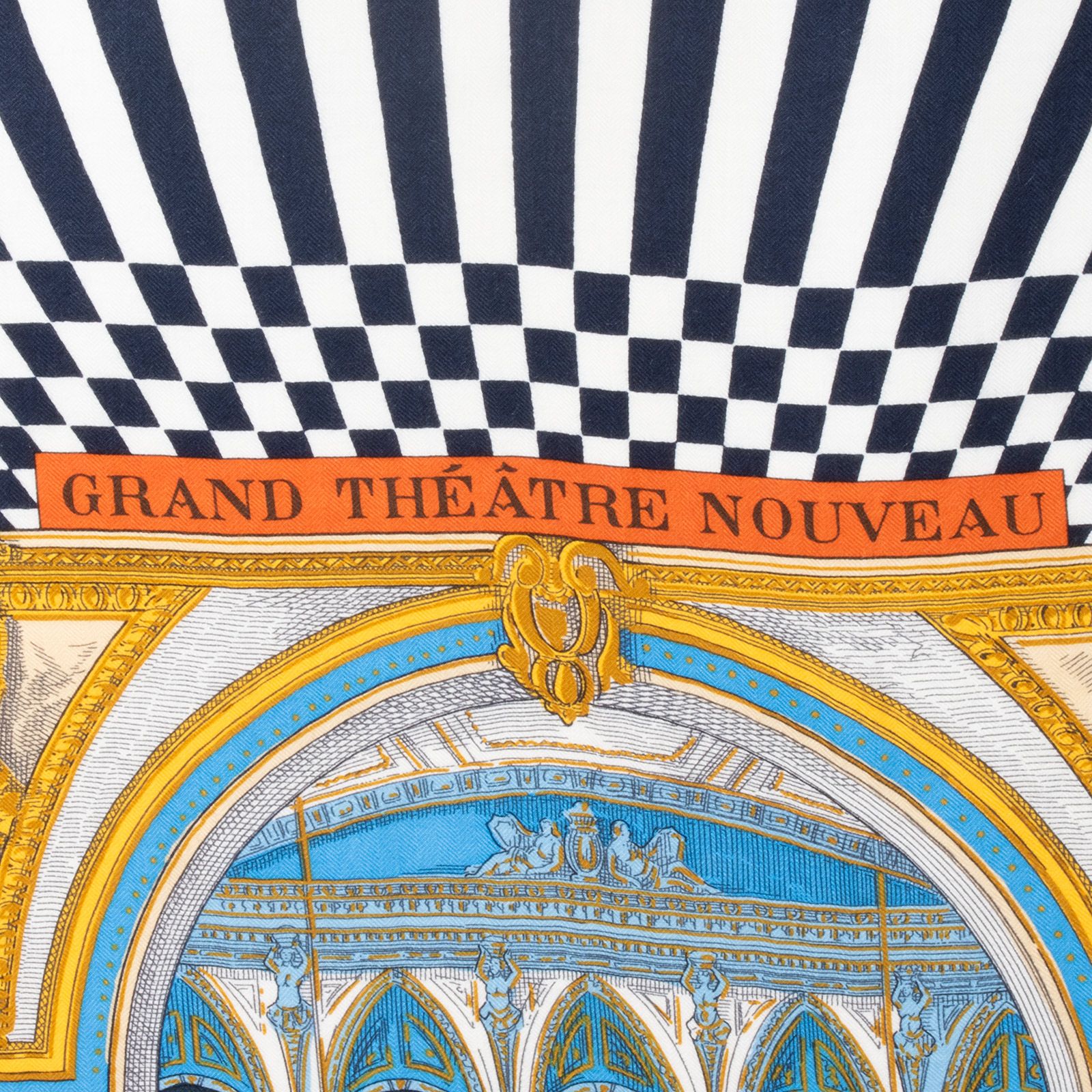 HERMES エルメス カレジェアン Grand Theatre Nouveau グラン