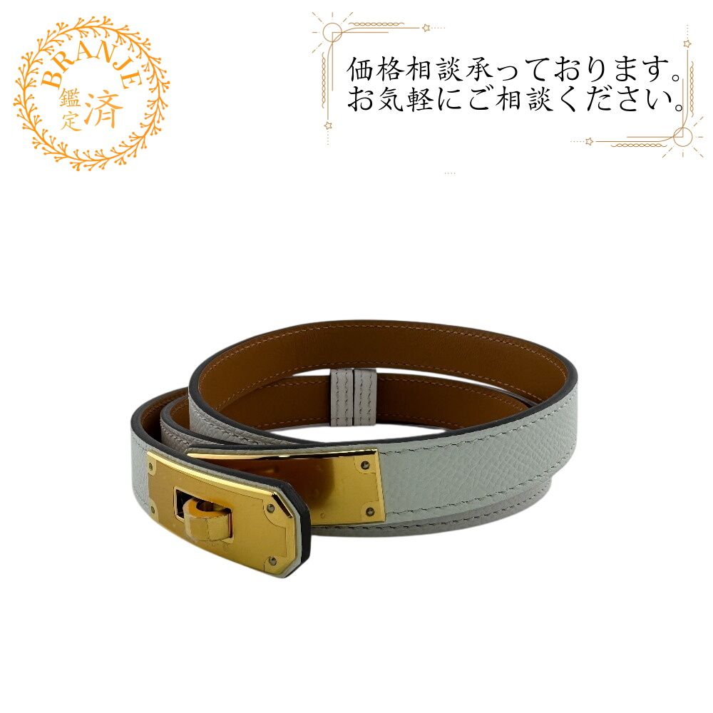 HERMES エルメス 2025 ケリーベルト ベルト ホワイト ユニセックス
