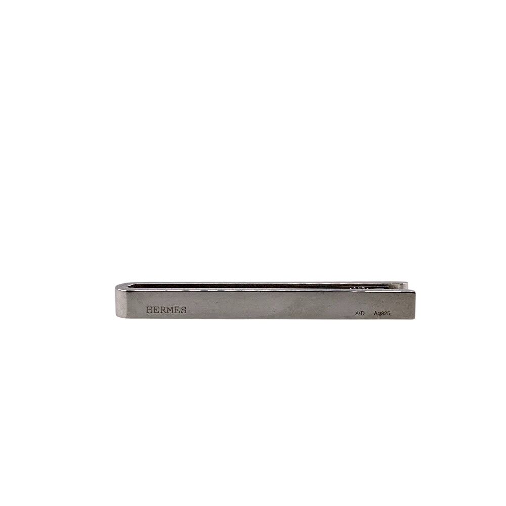 HERMES エルメス エブリンHパンチング ネクタイピン 約16.13g タイバー