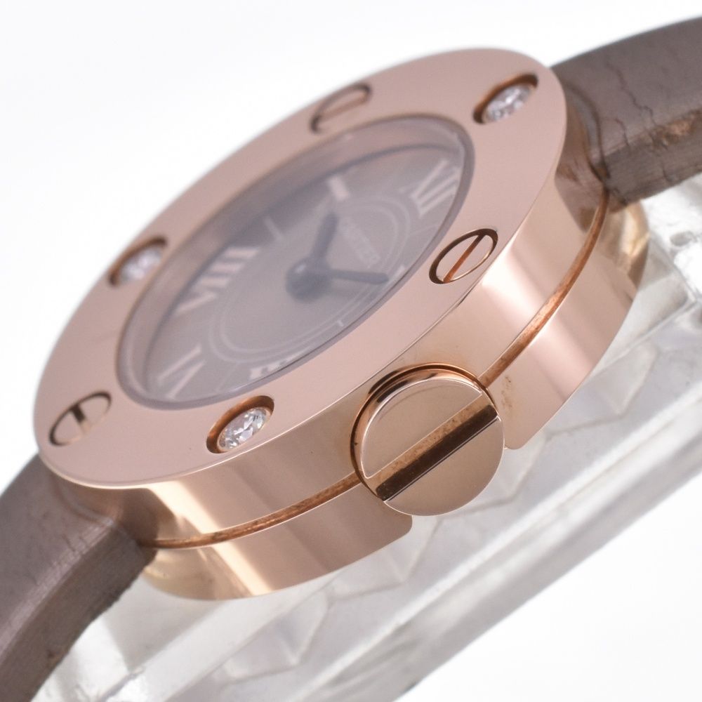  カルティエ CARTIER ラブウォッチ K 18 PG 3 Pダイヤモンド クォーツ レディース 内 き G 142258 その他 時計