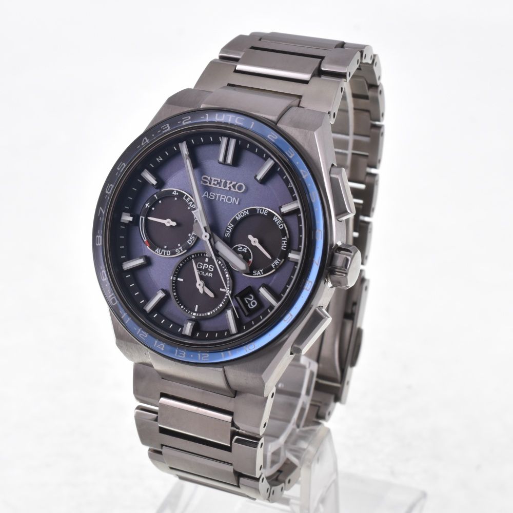 セイコー SEIKO 5 X 53 0 BR SBXC 109 アストロン ネクスタ― チタン ソーラー GPS衛星電波 メンズ 箱 保証書付き G 142278