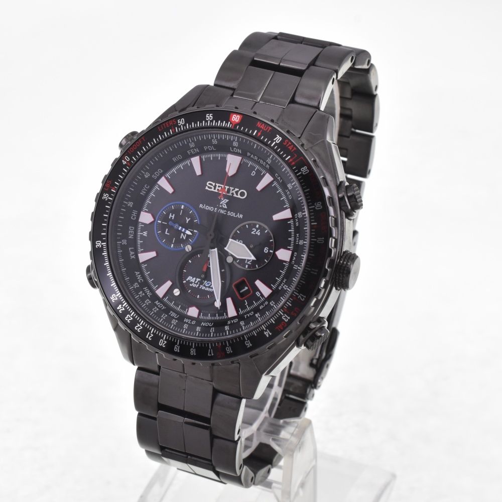セイコー SEIKO 8 B 92 0 AM プロスペックス パトリオットジェットチームモデル メンズ き G 142337