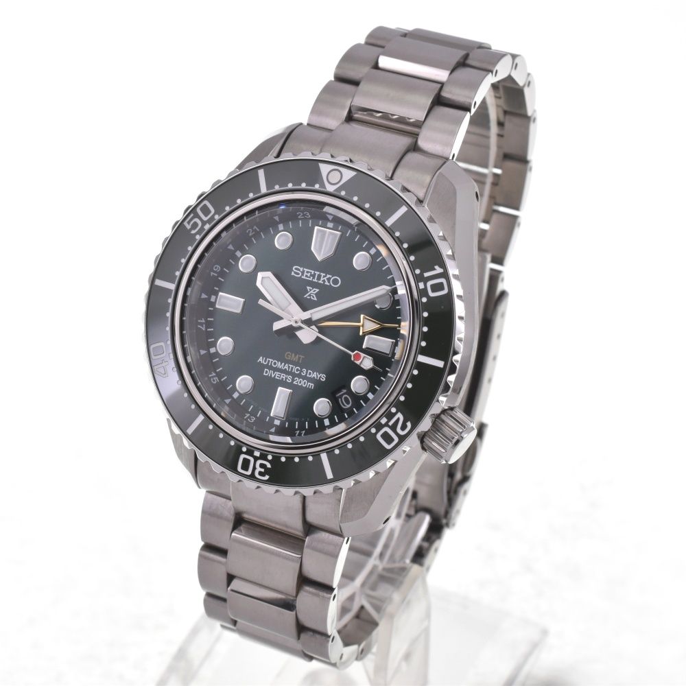 セイコー SEIKO SBEJ 009 6 R 54 00 D 0 プロスペックス ダイバースキューバ GMT デイト メンズ 箱 保証書付き G 142312