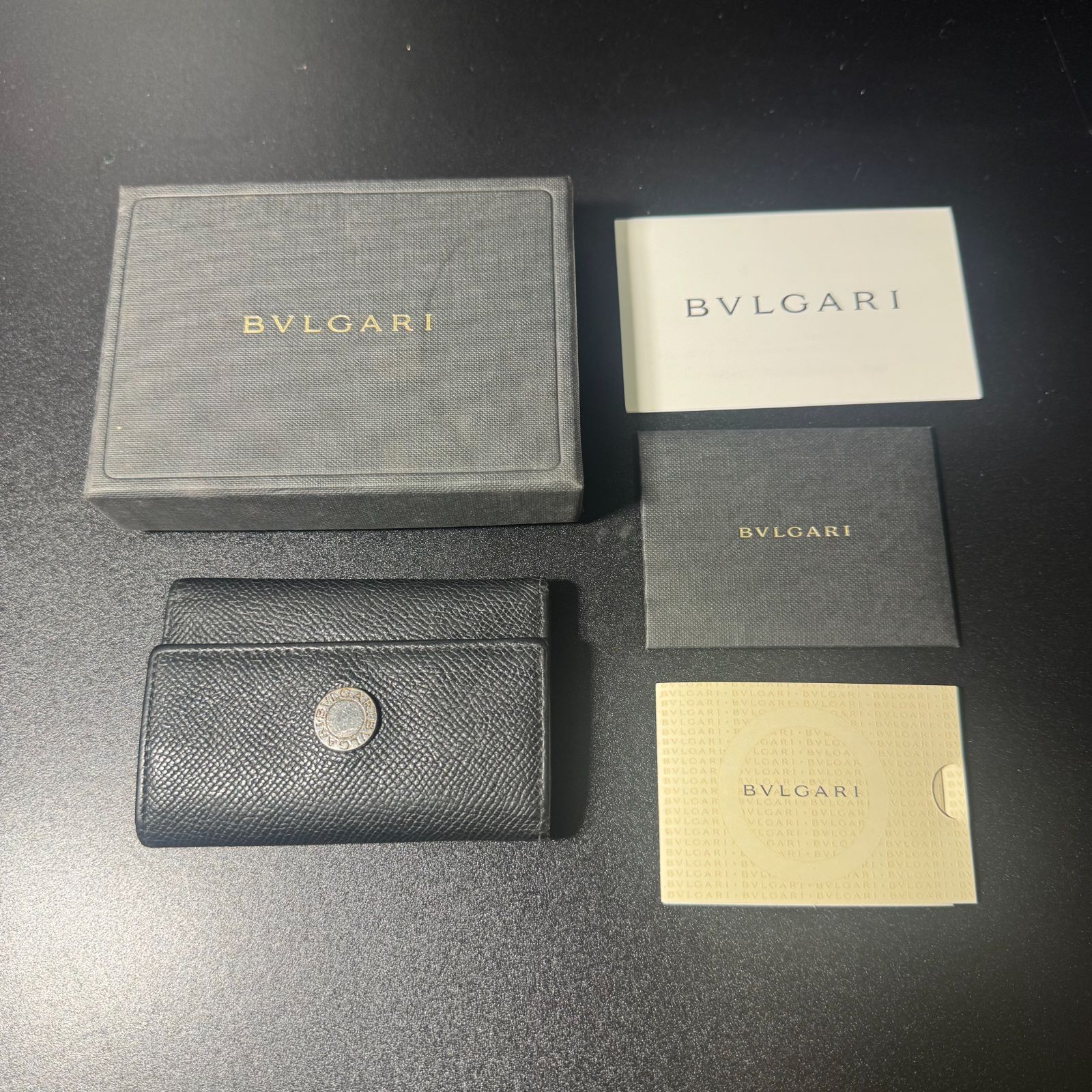 【新品未使用】BVLGARI レザーキーケース イタリア製 ブルガリ レザー キーケース6連 B25122998 - メルカリ