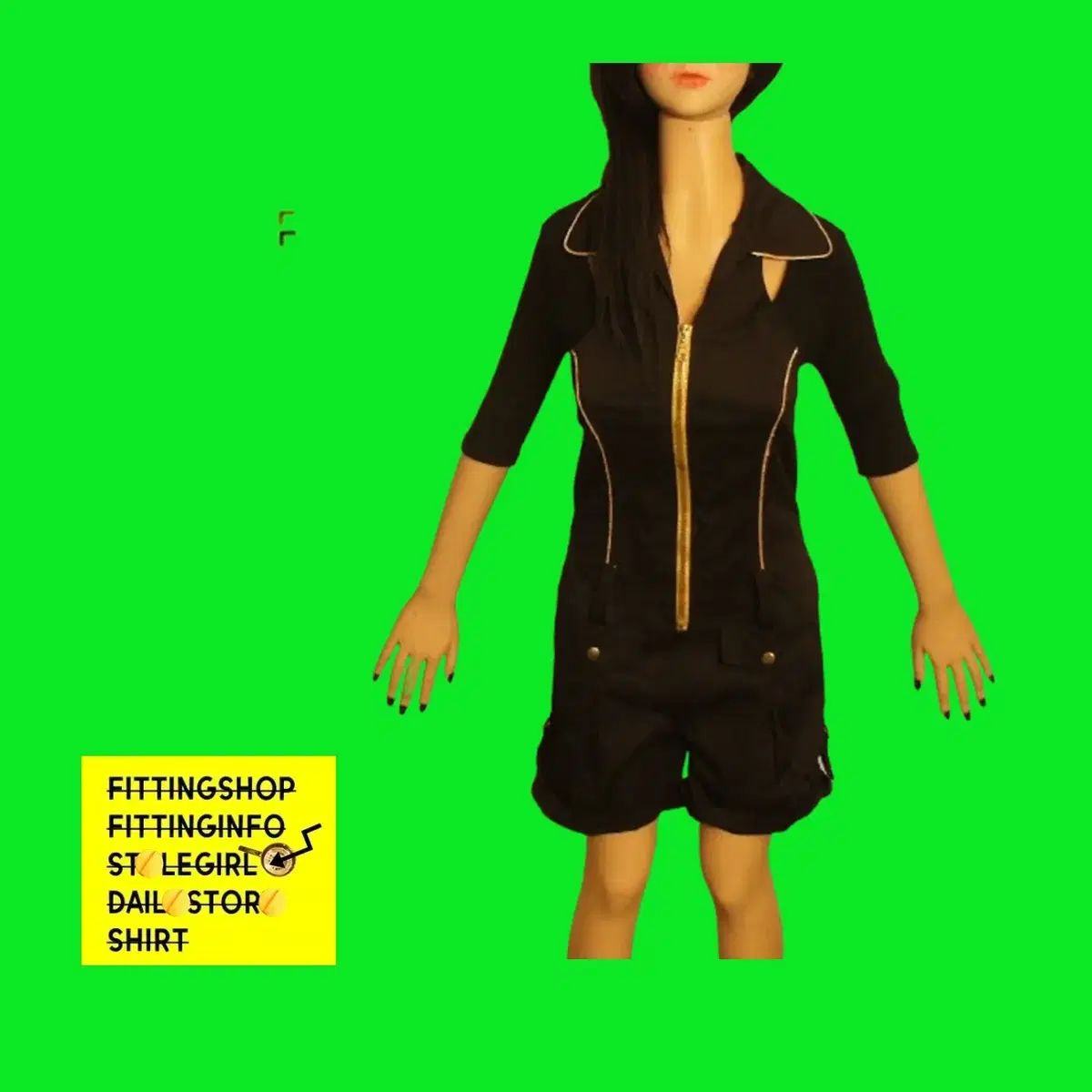 2242 ヴィンテージオールインワン ハーフパンツ ミニスカート プリーツスカート チェック柄スカート ヴィンテージスカート