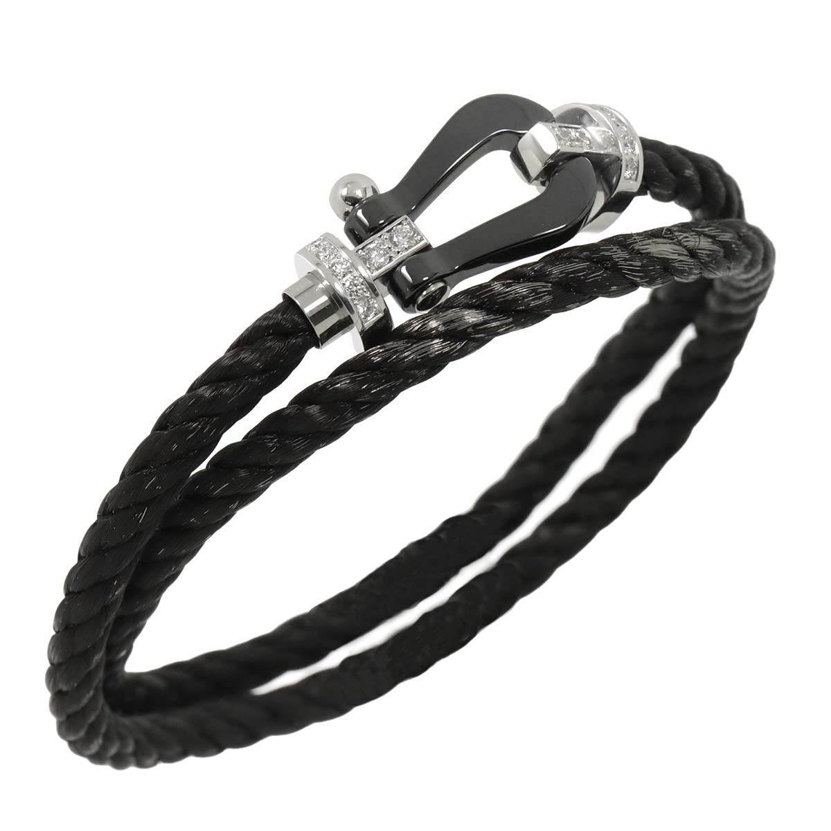 フレッド FRED フォース10 LM ハーフダイヤ ブレスレット #18