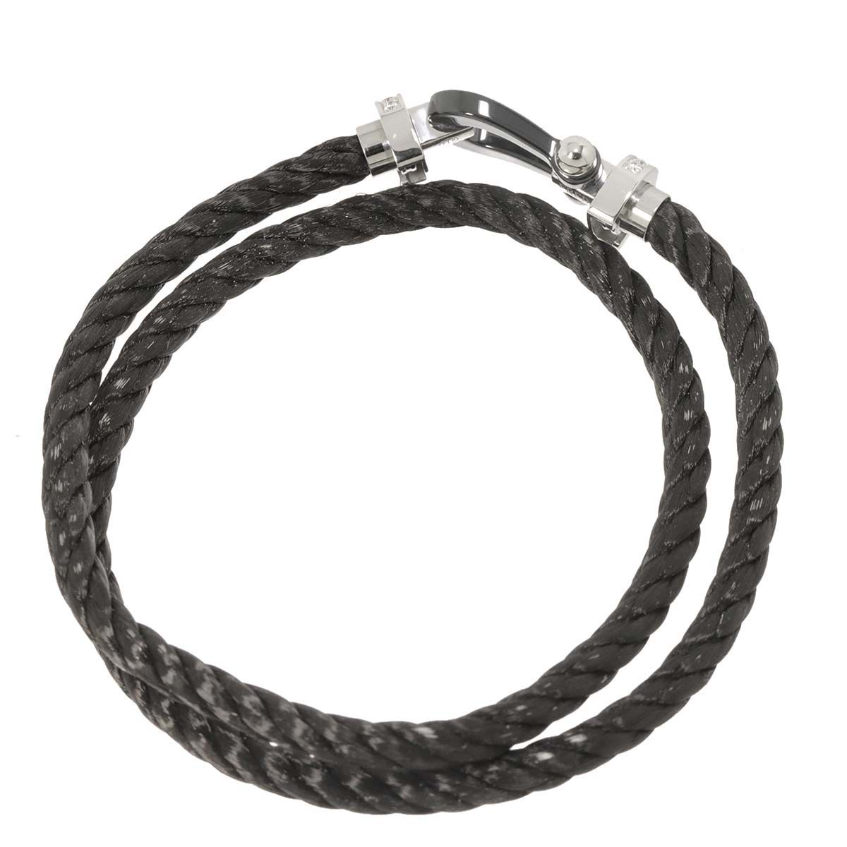 フレッド FRED フォース10 LM ハーフダイヤ ブレスレット #18