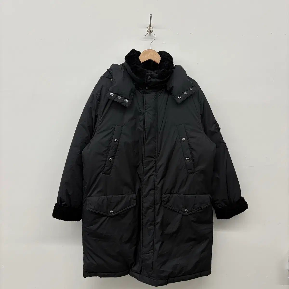 POLO RALPH LAUREN (ポロラルフローレン) ブラック ロング ダウン 