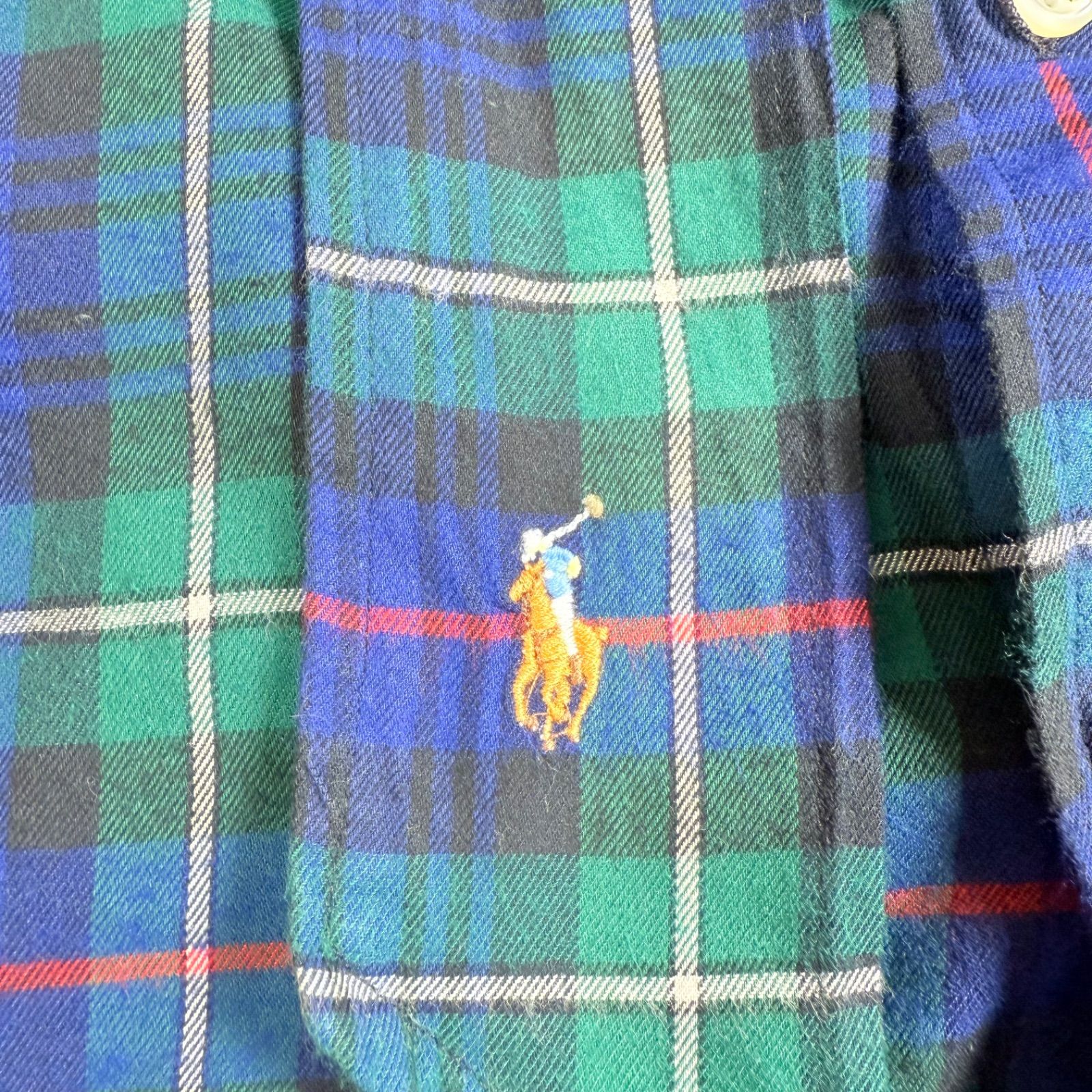 POLO RALPH LAUREN ポロラルフローレン チェック柄ボウタイリボン