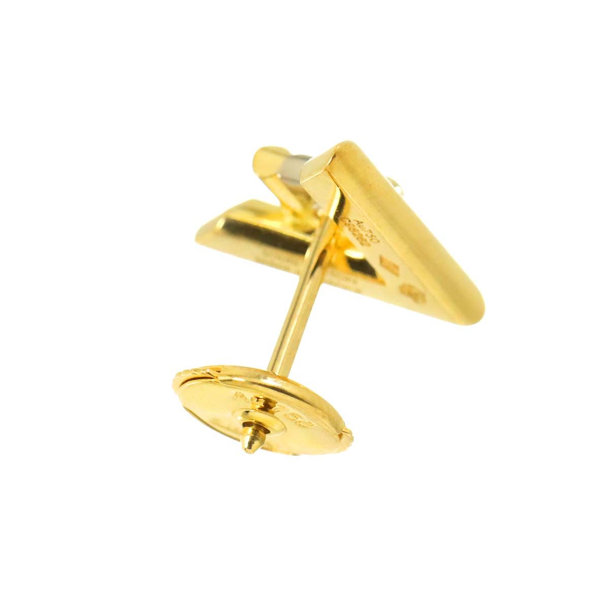 ルイ ヴィトン LOUIS VUITTON ヴォルト ワン ダイヤ ピアス K18 YG 750