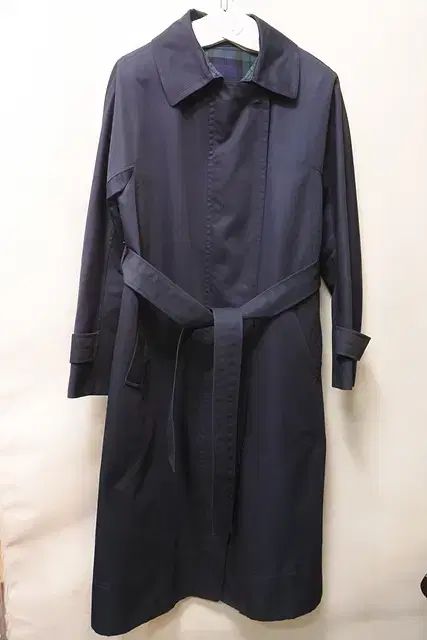 ダックスレディース ストラップ コットン混 ロングトレンチコート 66