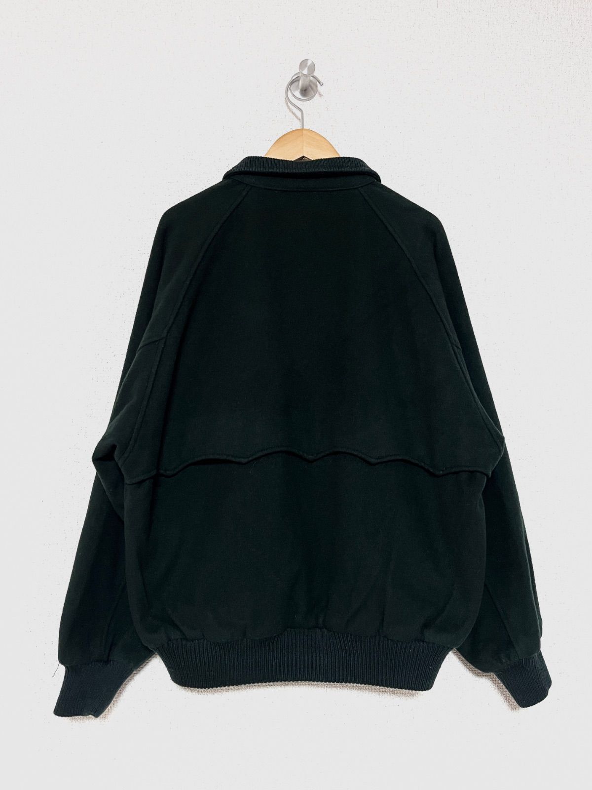 ALTNIAN UOMO】カシミヤ混 ウールハリントンジャケット G-9型 M 古着