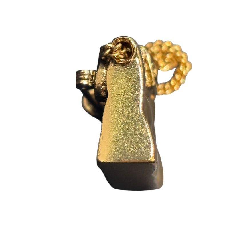 シャネル CHANEL ココマークマトラッセバッグブローチ ゴールド メタル