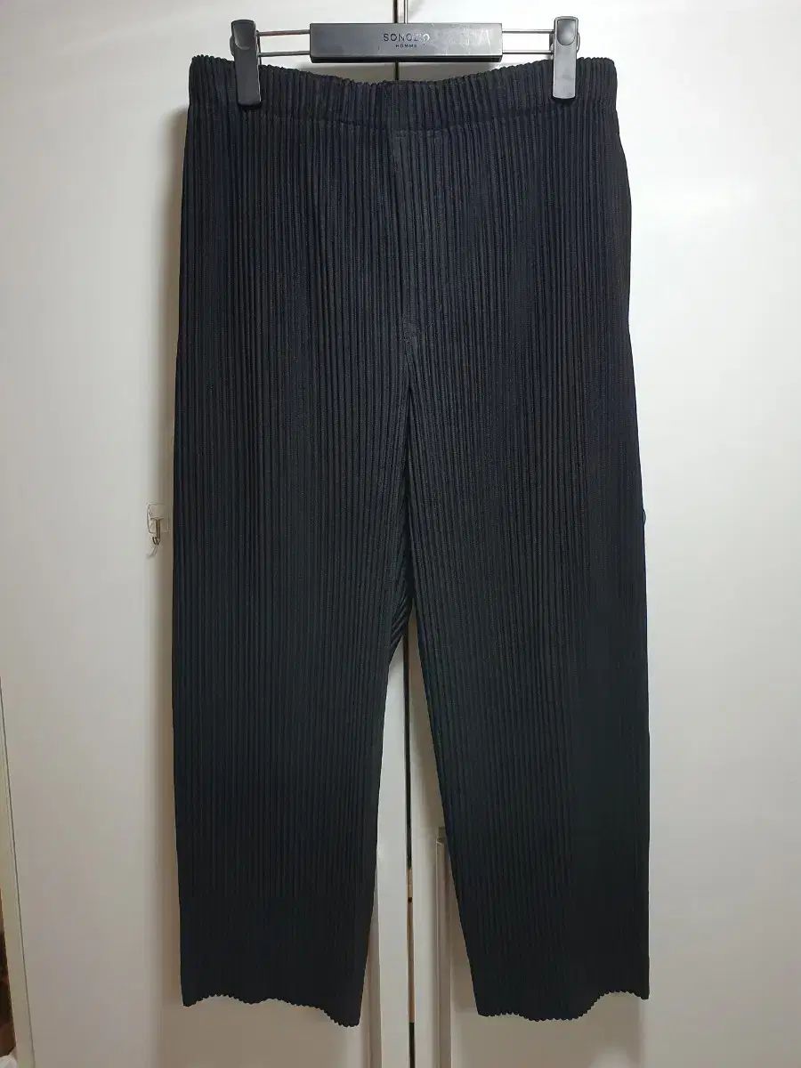 HOMME PLISSÉ JF 123 クロップド プリーツ パンツ ブラック 3 サイズ