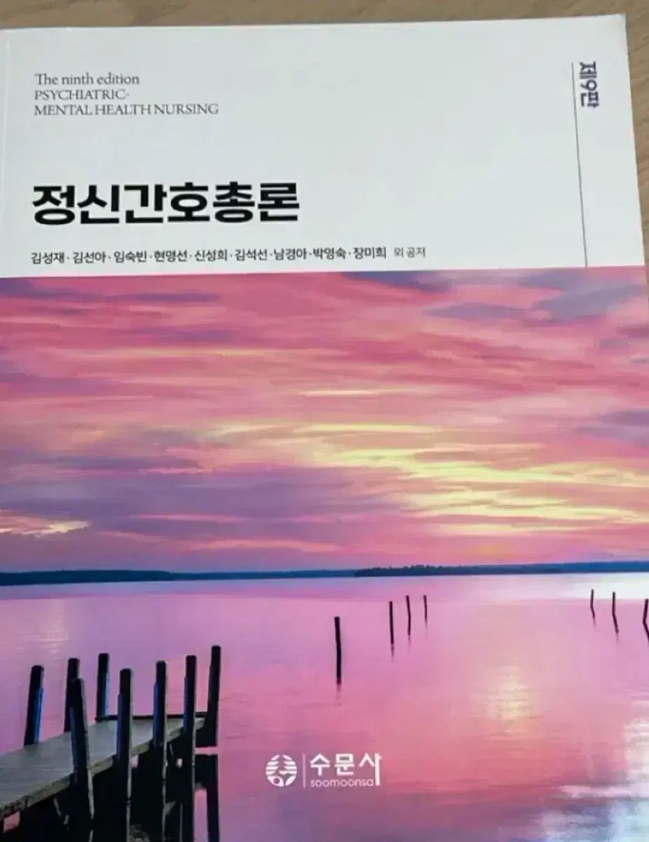 スムンサ 精神看護総論 第9版 看護学
