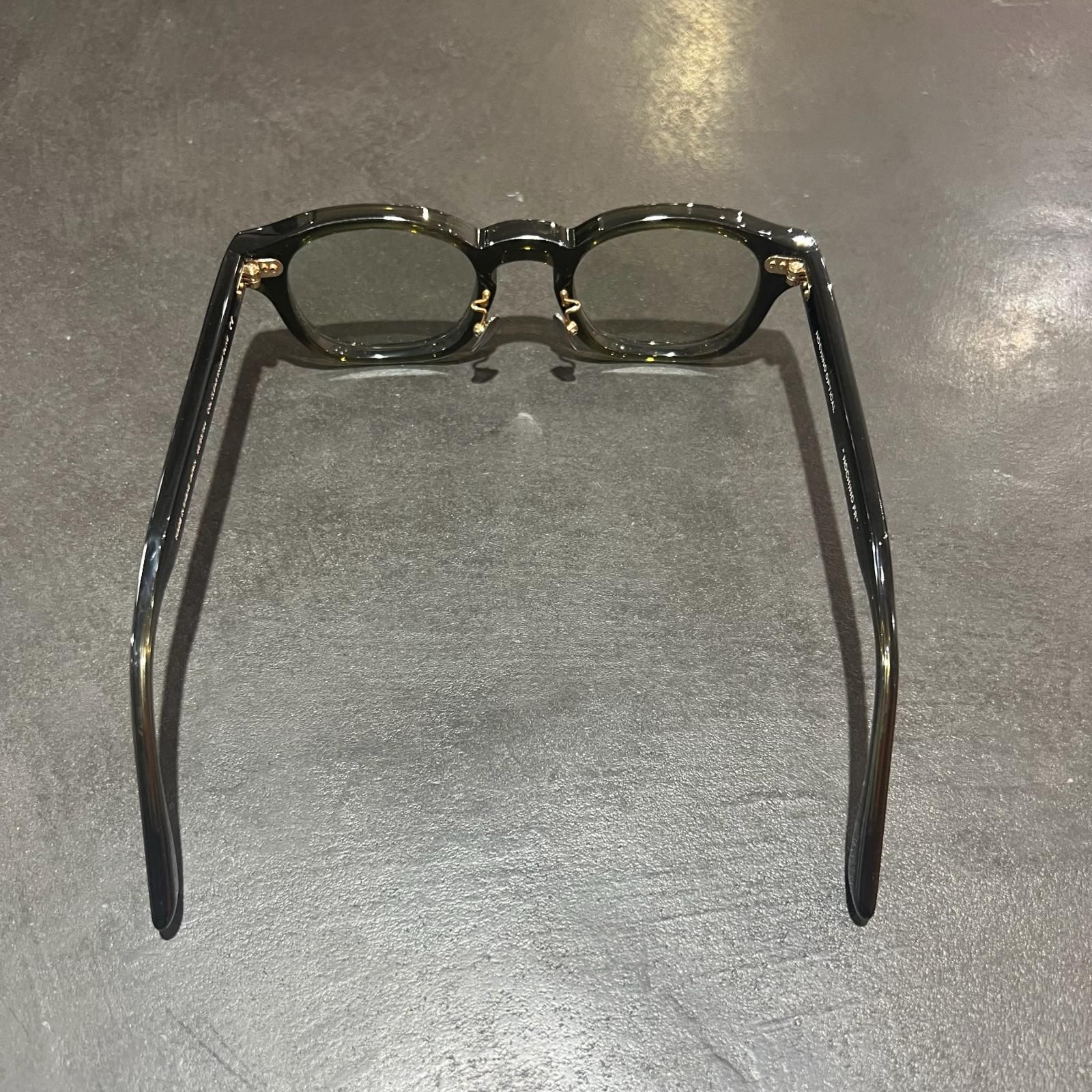 NOCHINO OPTICAL N 11 FR 5 CLEAR SMOKE OLIVE GREY GREEN to D 眼鏡 メガネ ノチノオプティカル F 5994 M