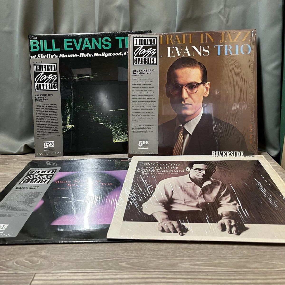 9489 Bill Evans ビル・エヴァンス LP レコード 4枚セット ジャズ
