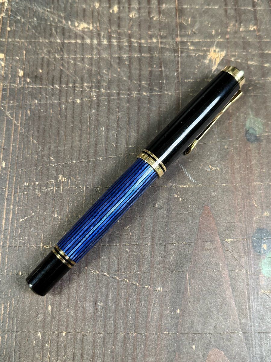  F 3241 PELIKAN GERMANY 万年筆 ペリカン ペン先 18 C-750 ブラック ブルー|M 2 万年筆 万年筆 インク