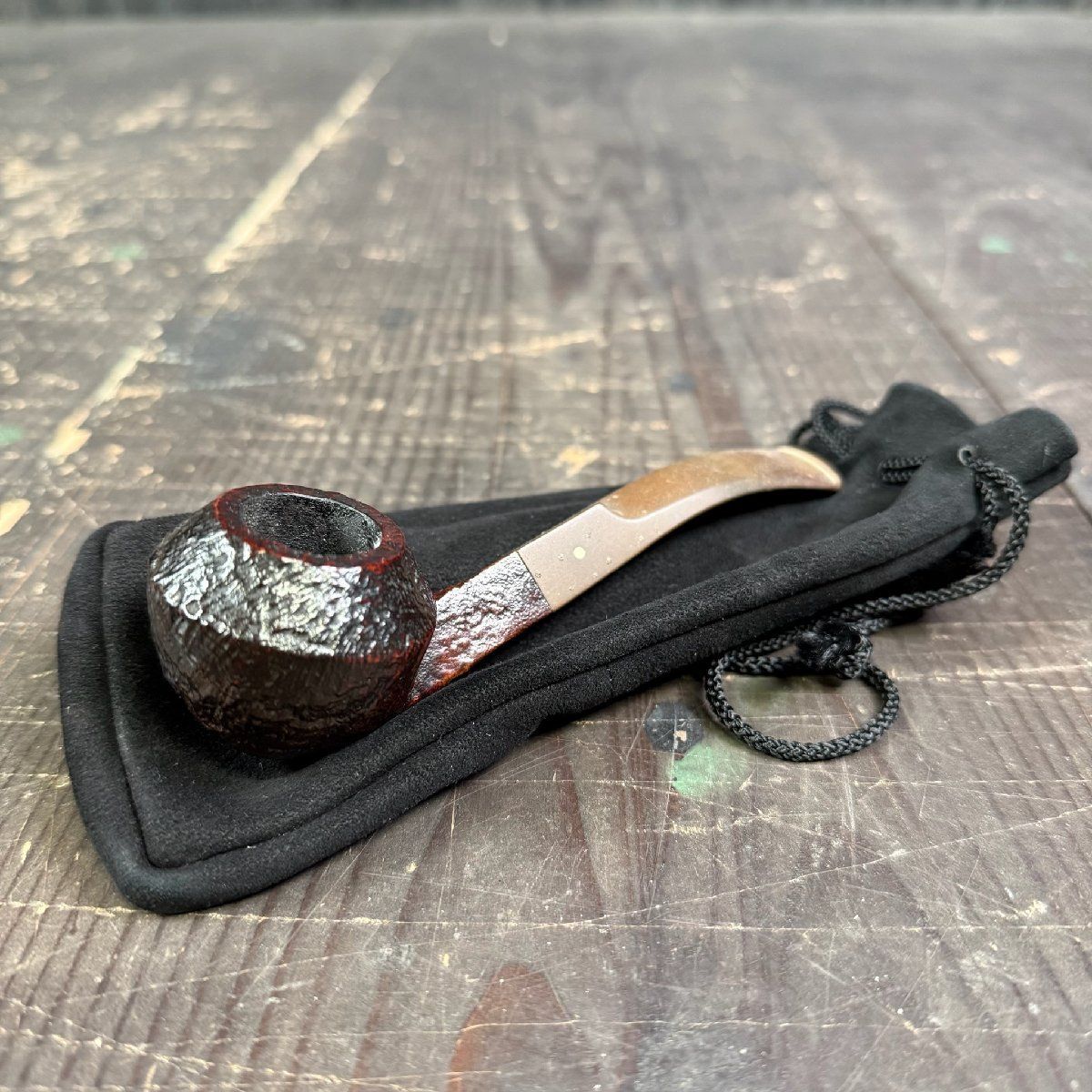 F 3249 dunhill SHELL 6 P 4 S ダンヒル パイプ 喫煙具 アンティーク M 2