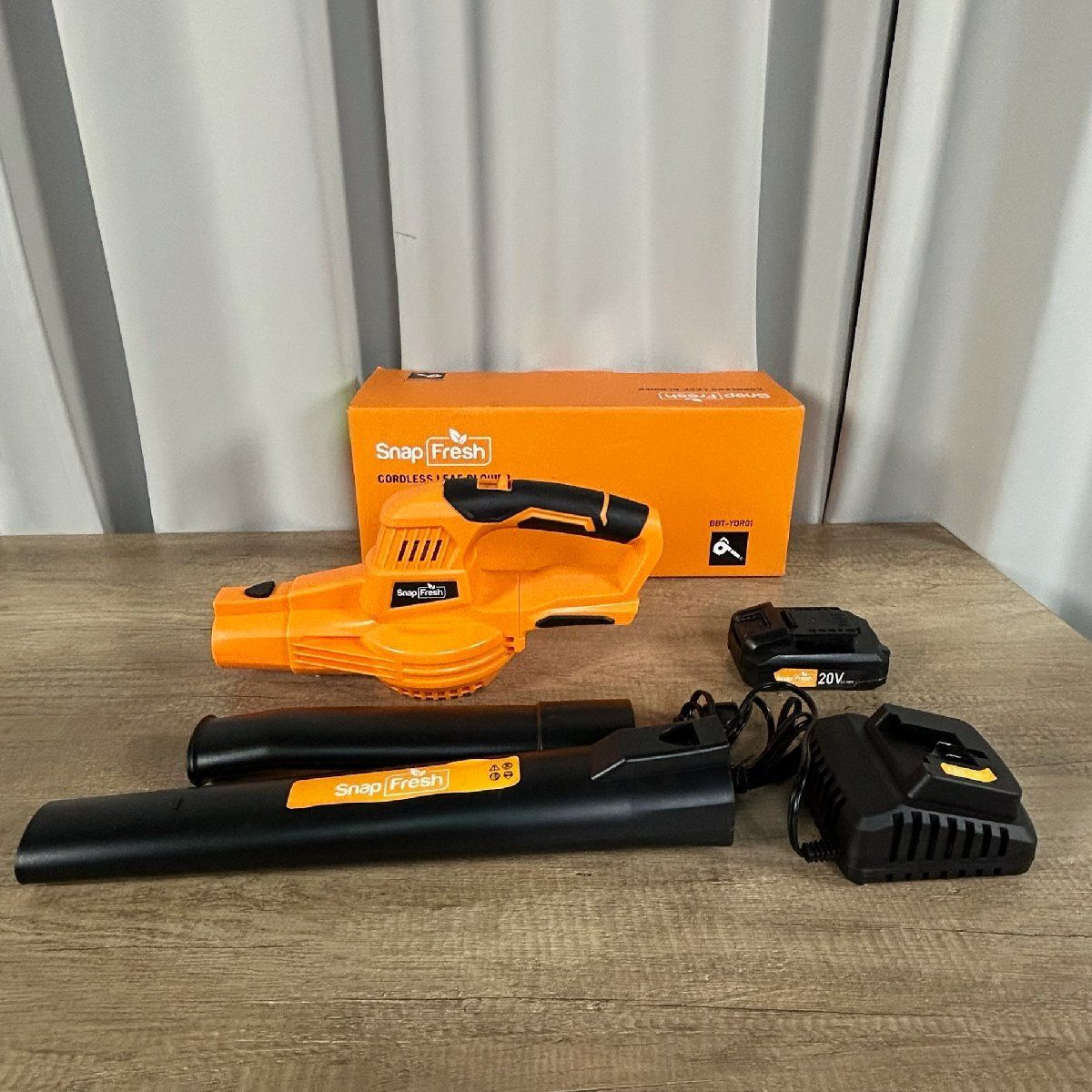3078 Snap Fresh スナップフレッシュ コードレス リーフ ブロワー BBT-YOR 01 バッテリ 20 V 2.0 Ah BBT-DC A 充電器 BBT-YFT 2|M 3
