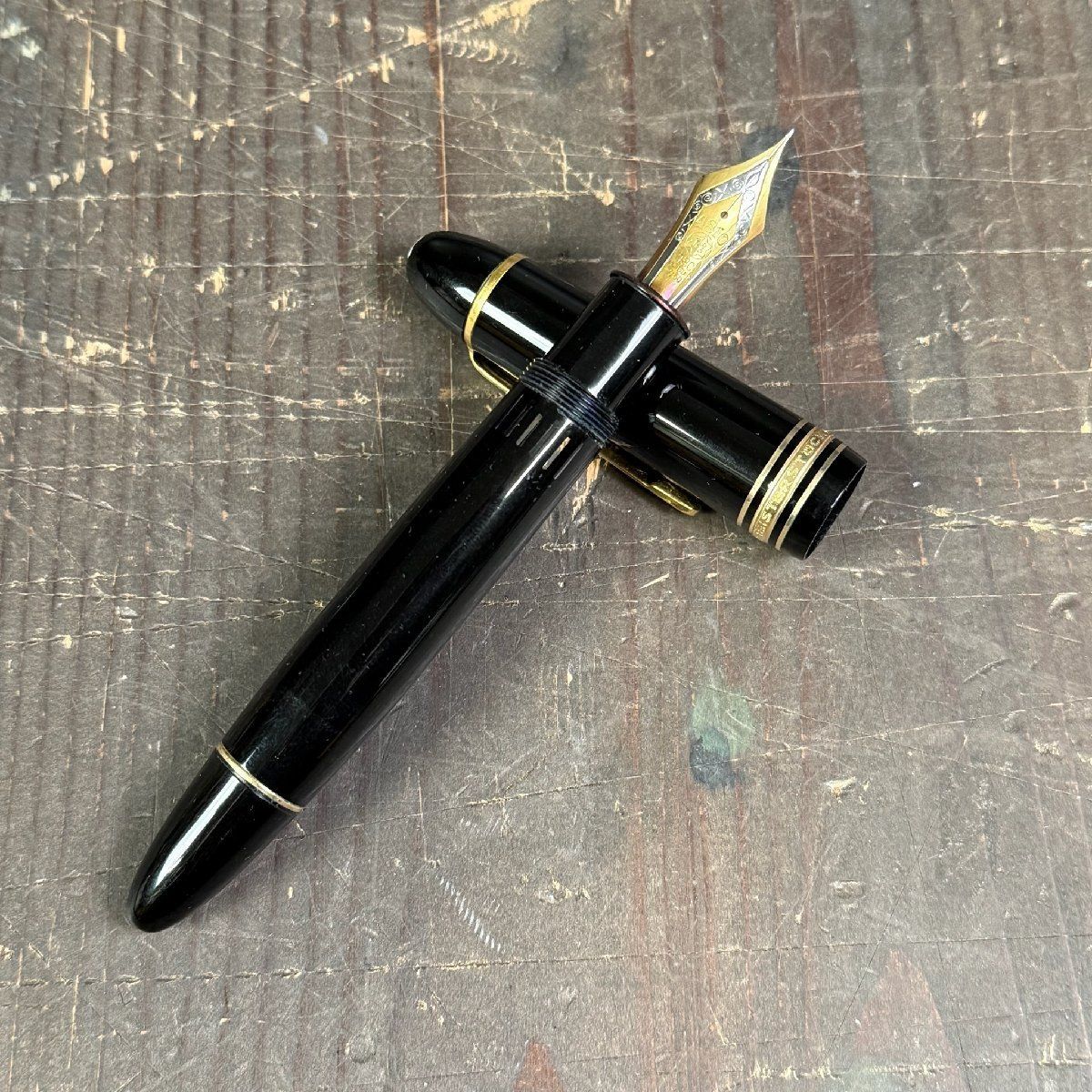 F 3244 モンブラン マイスターシュテック 万年筆 ペン先 4810 18 C 750 M 2