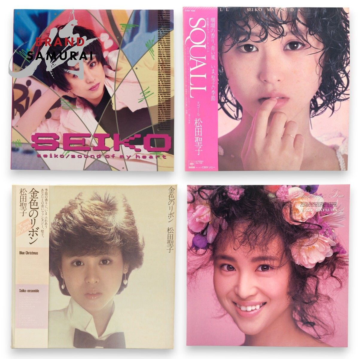 松田聖子 レコード 4枚セット 松田聖子 レコード 4枚セット LP RD00022
