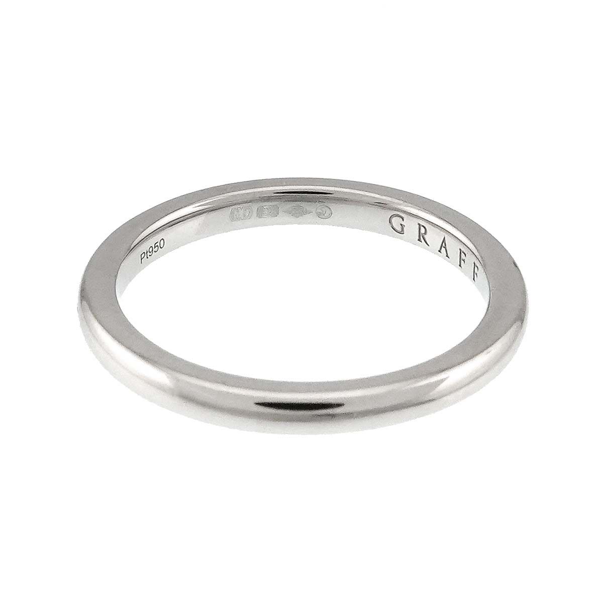 グラフ GRAFF シェイプ 7号 リング 幅2mm Pt プラチナ 指輪 Ring 