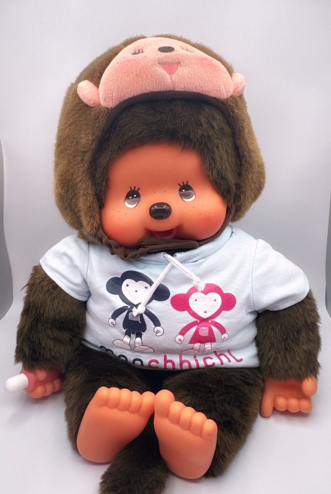 セブンイレブン 特大モンチッチ 男の子 帽子付き