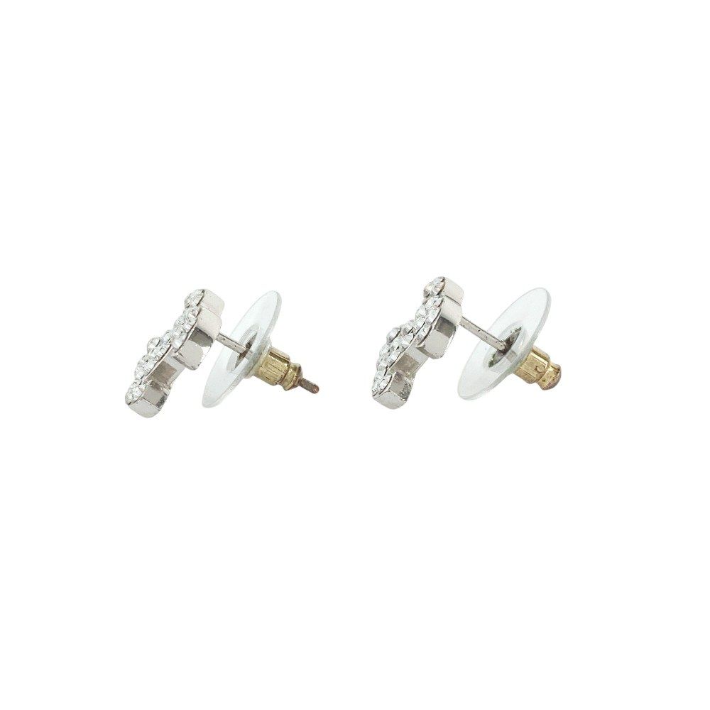 シャネル □美品□ ココマーク ピアス アクセサリー ラインストーン SS