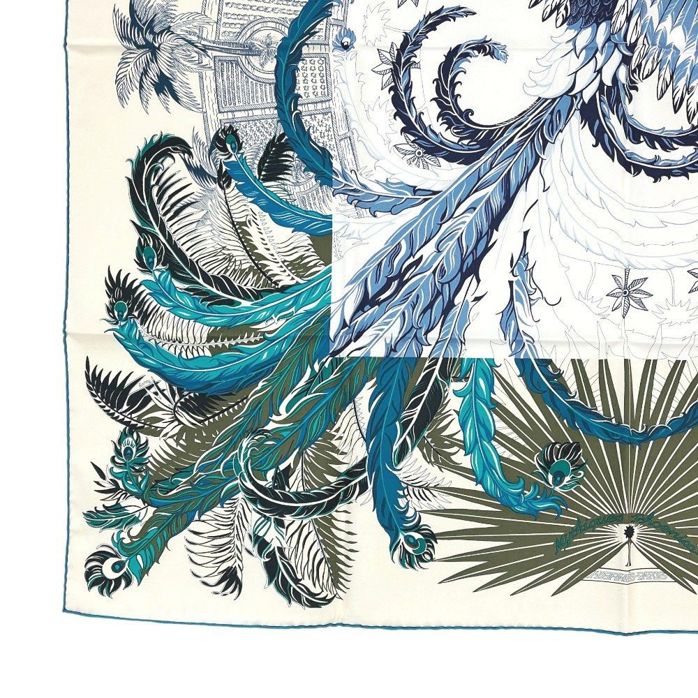 エルメス □未使用□ カレ90 スカーフ Mythiques phoenix 不死鳥の神話