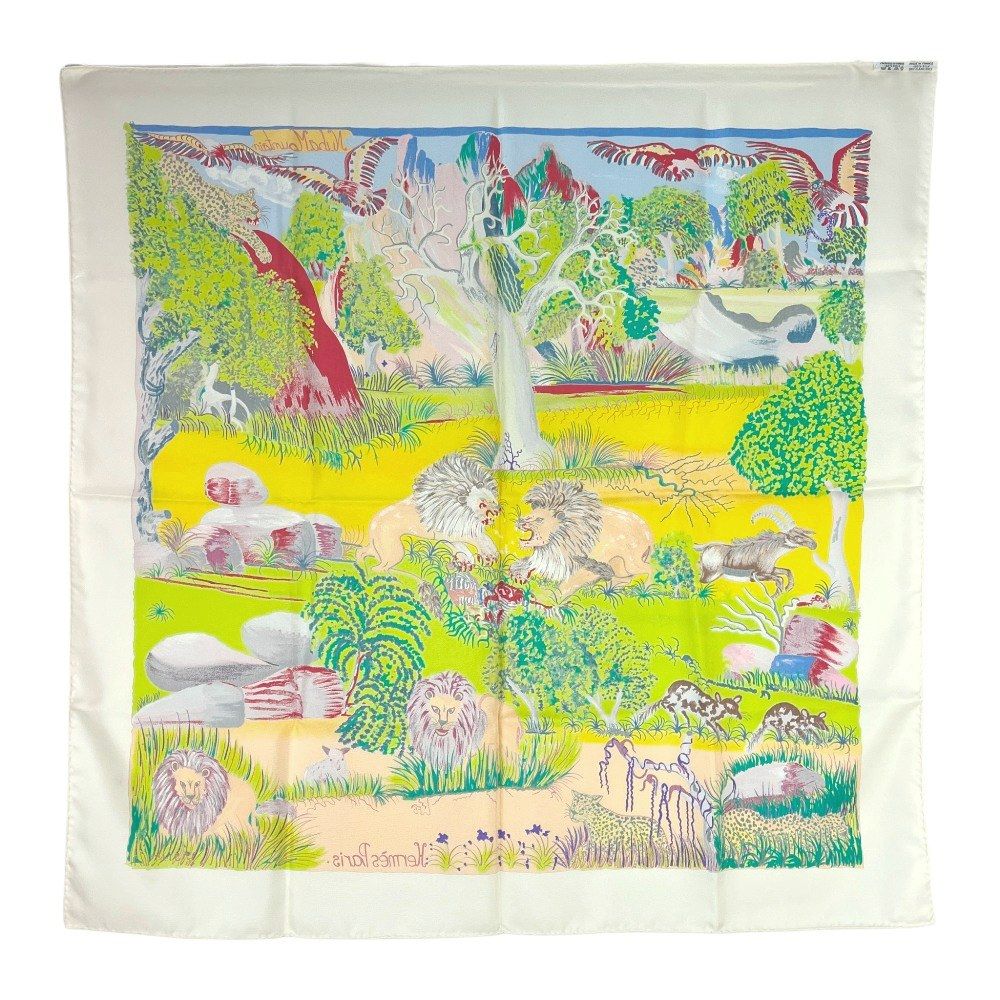 エルメス □新同□ カレ90 スカーフ Nuba Mountain ヌバマウンテン