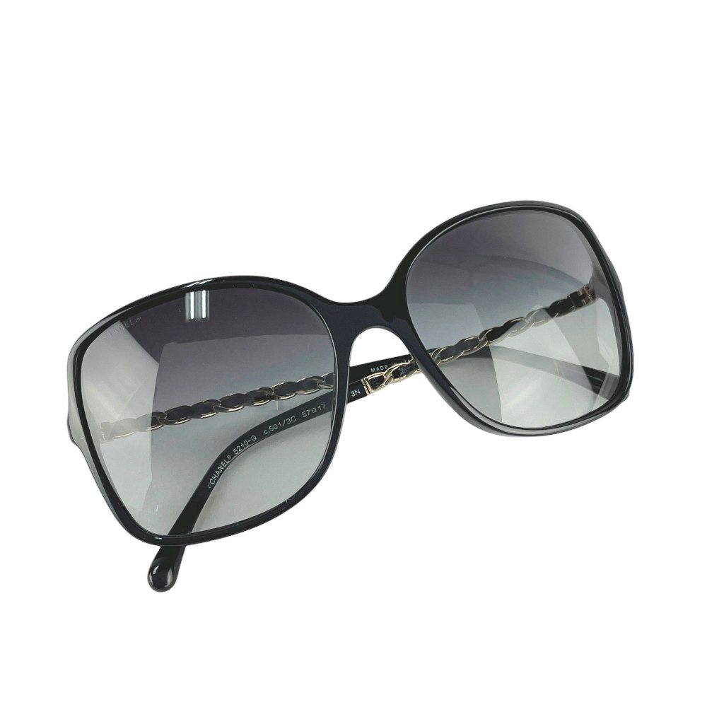 シャネル □美品□ ココマーク 眼鏡 サングラス チェーン ブラック