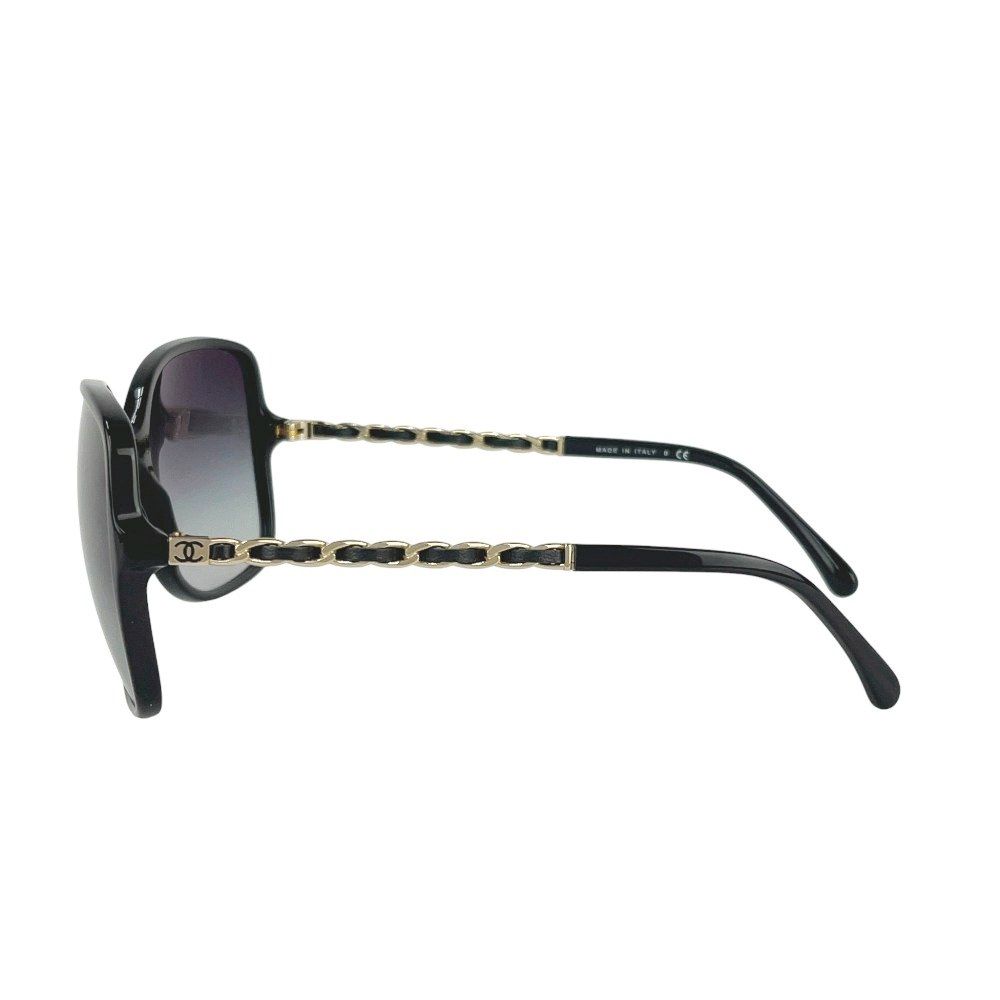 シャネル □美品□ ココマーク 眼鏡 サングラス チェーン ブラック