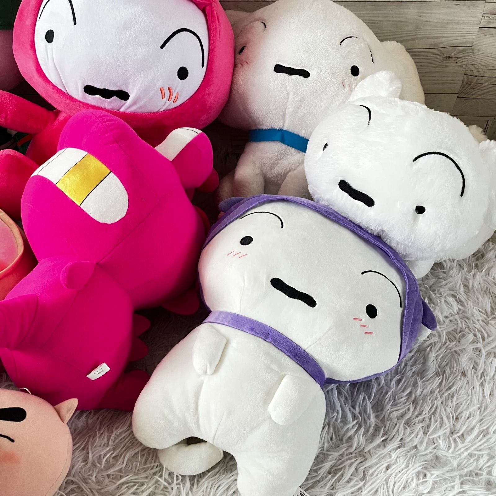 クレヨンしんちゃん ぬいぐるみ 大量まとめ売り 15点セット シロ