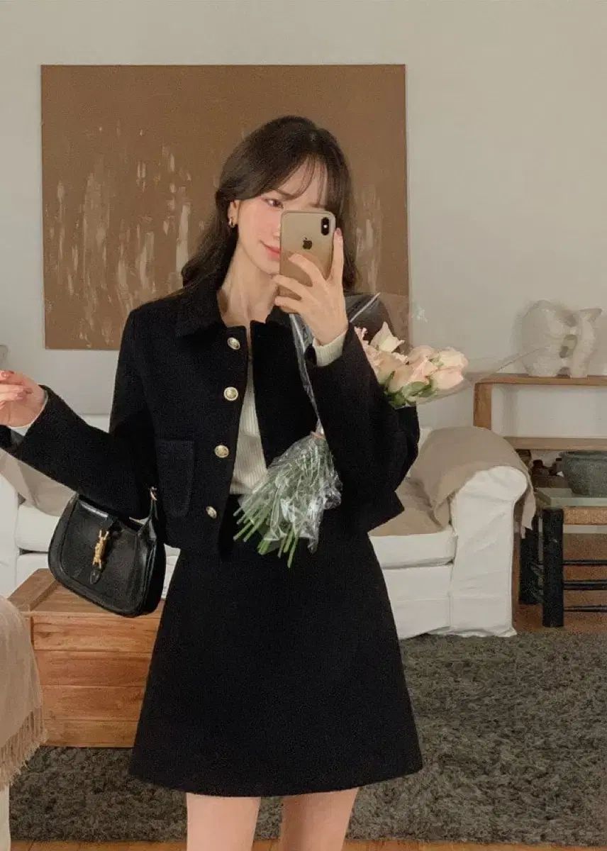 ベニト ム リー エンヌ ツイード ジャケット