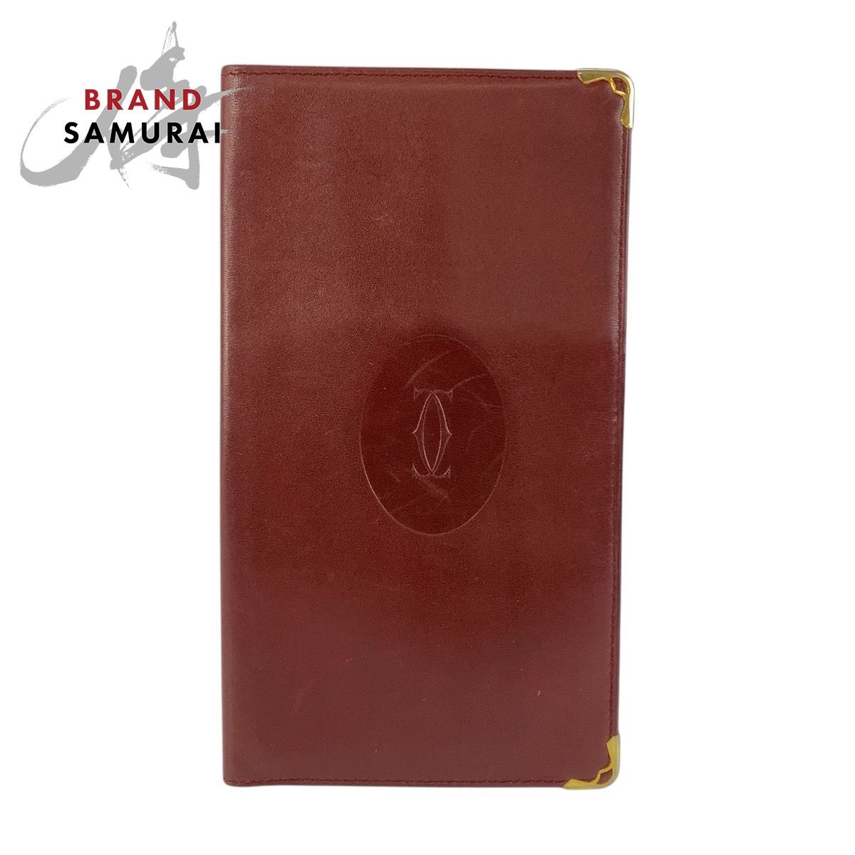 CARTIER カルティエ マストライン ワインレッド ゴールド金具 CARTIER カルティエ マストライン ワインレッド ゴールド金具