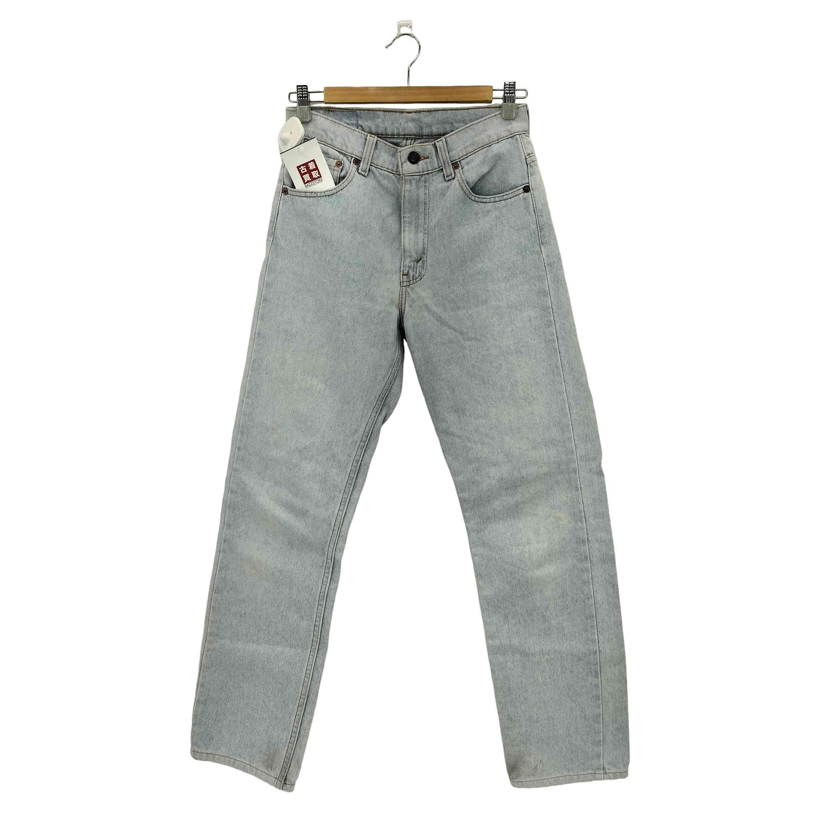 Levis(リーバイス) 80s ボタン裏525 カットオフ テーパードデニムパンツ メンズ  表記無【中古】【ブランド古着バズストア】 リーバイス Levis 80-90s USA製 ボタン裏525刻印 デニムパンツ