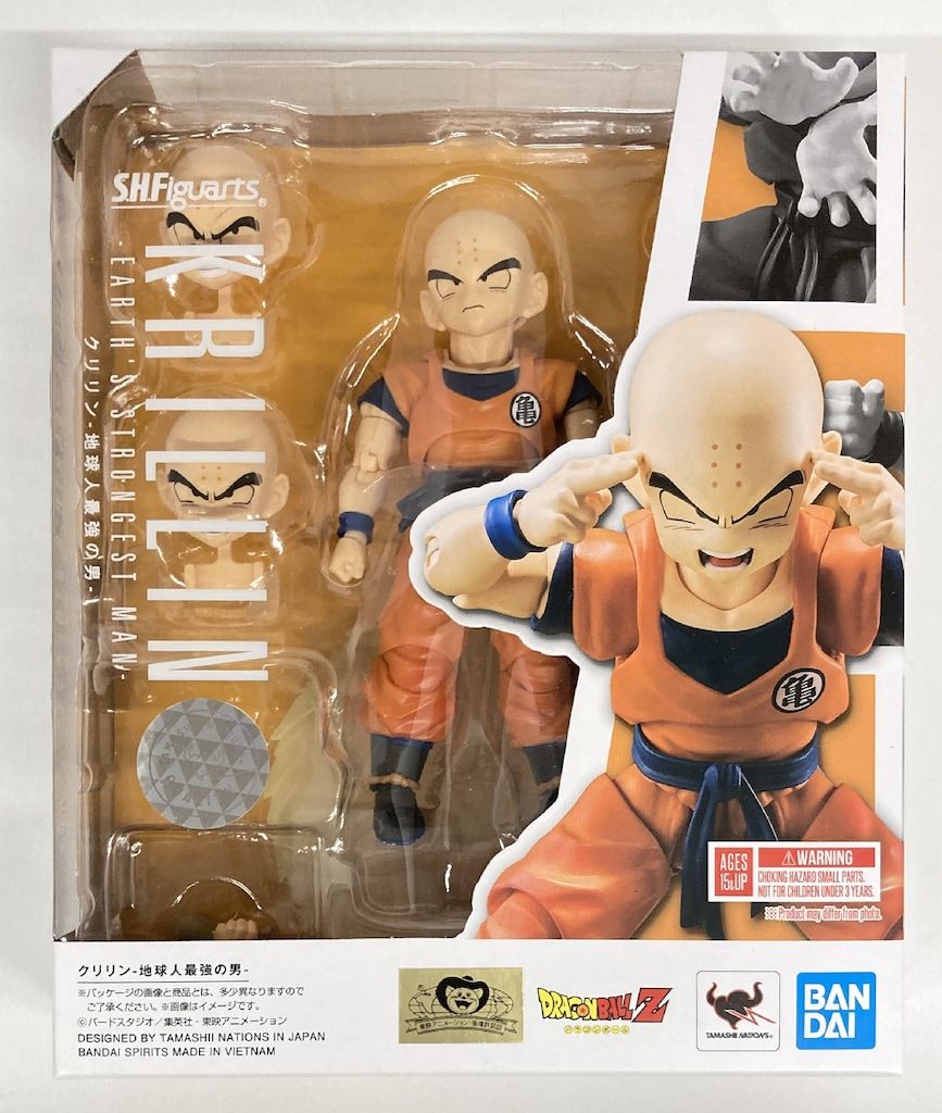 バンダイ S H Figuarts ドラゴンボールZ クリリン 地球人最強の男