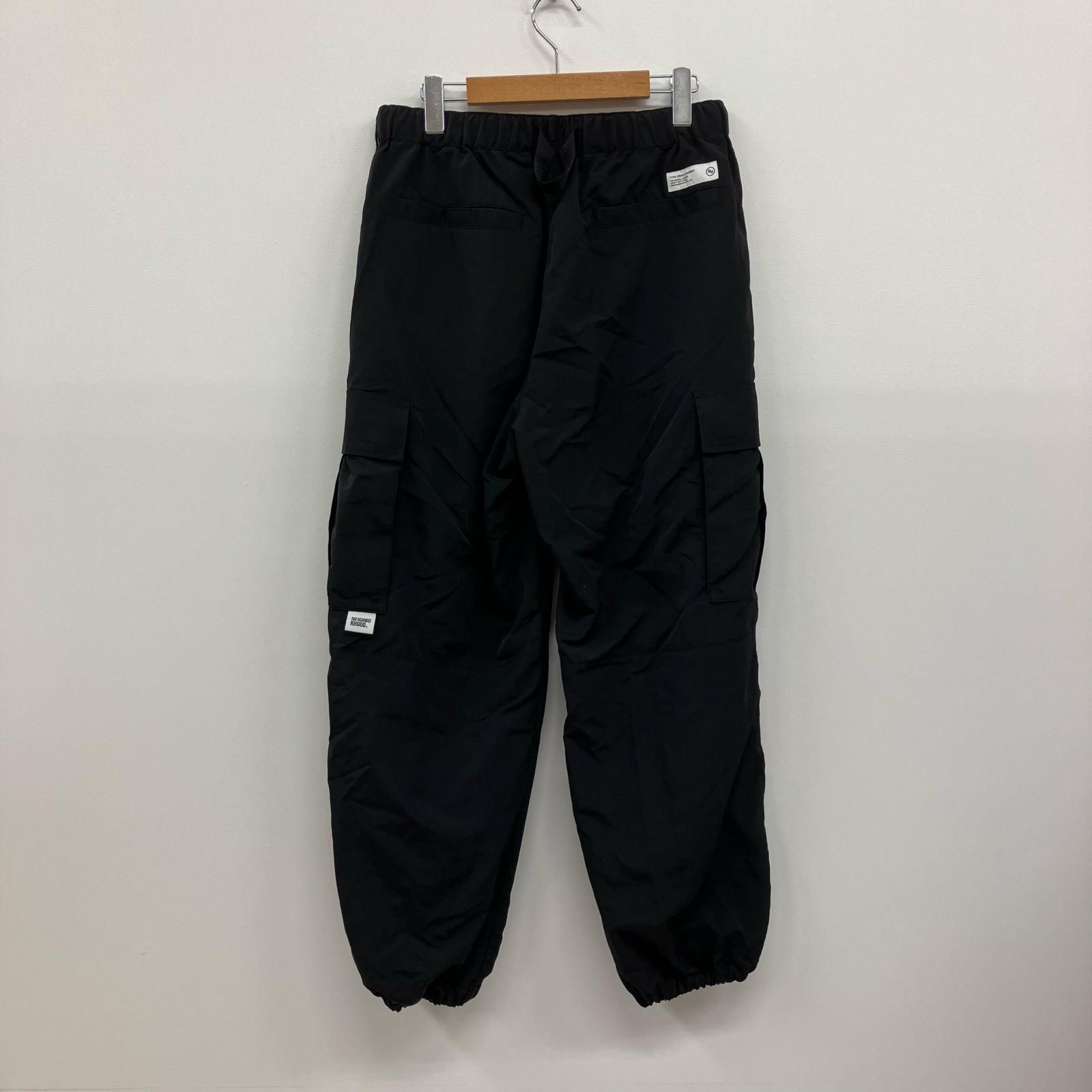 ネイバーフッド カーゴパンツ NYLON PANTS 252 TSNH PTM 01 ブラック サイズ L 107